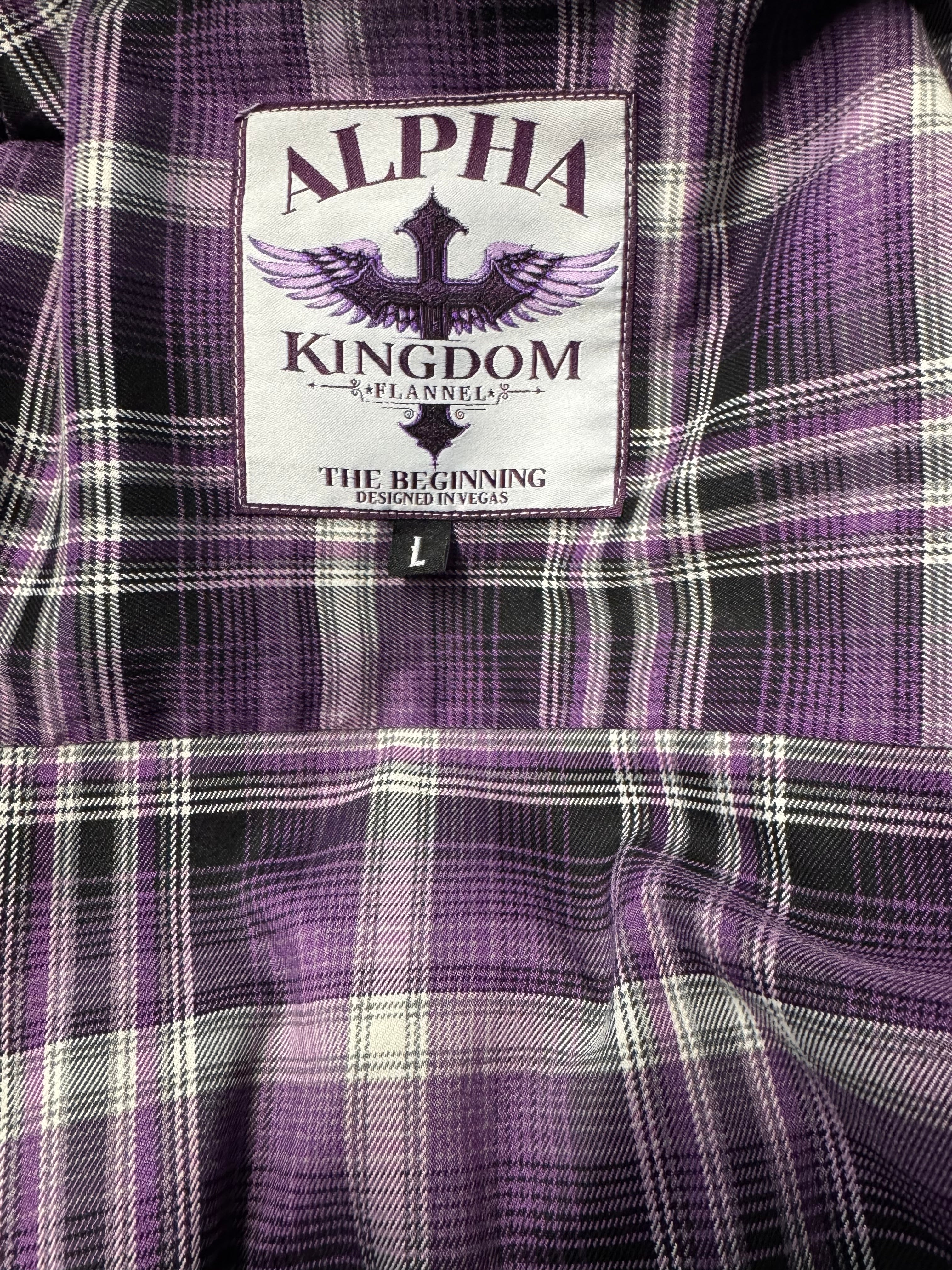 ALPHA - The Beginning Flannel